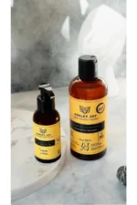 مجموعه شامپوی تقویت‌کننده ضد ریزش و روغن مراقبت موهای ترمیم‌کننده - 7700
