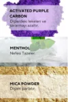 پودر دندان سفیدکننده فعال کربن بنفش 50 گرم - 8108