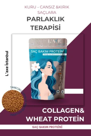 ترکیب ترمیمی برای ایجاد درخشندگی در موهای کدر و بدون حیات | پروتئین مراقبت از مو | 50 گرم - 8070