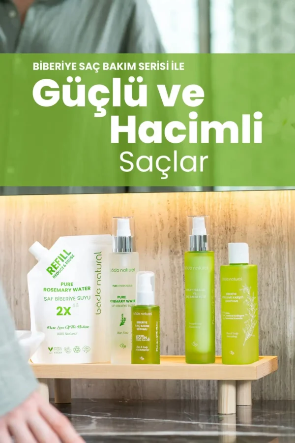 تونیک موی طبیعی و خالص با خاصیت ضد ریزش و حمایت از رشد مو حاوی عصاره رزماری 100 میلی‌لیتر - 7681
