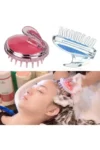 برس ماساژ مو سیلیکونی | شانه سیلیکونی با دسته - 8063