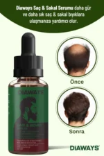 سرم تقویت کننده مو و ریش، روغن مغذی، ضد ریزش، غلیظ کننده و پر کننده - 8075