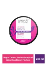 ماسک مو مخصوص موهای بسیار آسیب دیده و بی روح اینتنس و کراتین - ۲۳۰ میلی لیتر - وگان - 8073