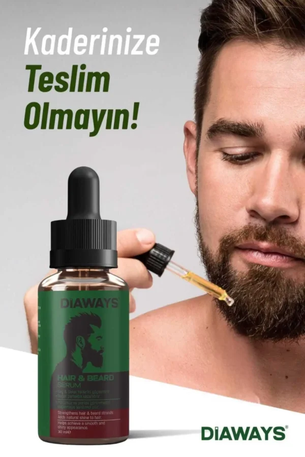سرم تقویت کننده مو و ریش، روغن مغذی، ضد ریزش، غلیظ کننده و پر کننده - 8075