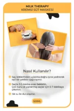 ماسک مو درمانی شیر ۵۰۰ میلی لیتر - 8089