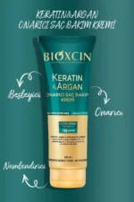 شامپوی ترمیم کننده کراتین و آرگان 300 میلی لیتر + روغن موی کراتین و آرگان + نرم کننده مو - 7706