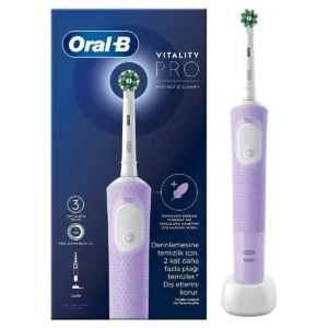 مسواک شارژی D103 ویتالیتی پرو کراس اکشن - بنفش - 8109