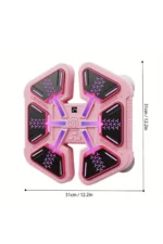 باکس تمرینی هوشمند با نور LED و هماهنگ با موسیقی شش ضلعی PEMBE - 8034
