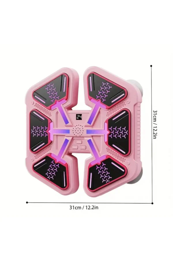 باکس تمرینی هوشمند با نور LED و هماهنگ با موسیقی شش ضلعی PEMBE - 8034