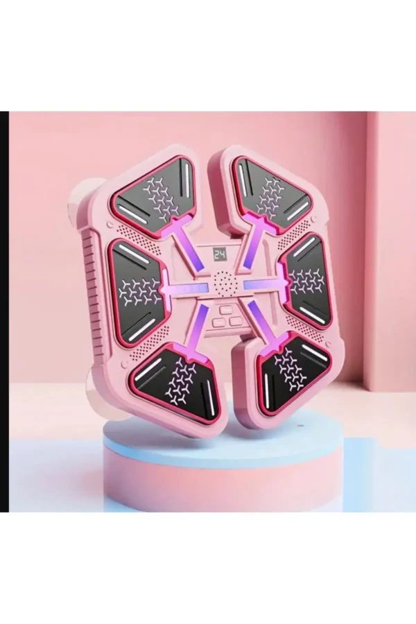 باکس تمرینی هوشمند با نور LED و هماهنگ با موسیقی شش ضلعی PEMBE - 8034