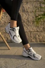 کفش ورزشی روزمره زنانه سفید - 7578
