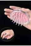 برس ماساژ مو سیلیکونی | شانه سیلیکونی با دسته - 8063