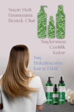 ست مراقبت از مو با رزماری - شامپوی رزماری + تونیک مو با عصاره رزماری + سرم رزماری - 7703