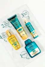 شامپوی ترمیم کننده کراتین و آرگان 300 میلی لیتر + روغن موی کراتین و آرگان + نرم کننده مو - 7706