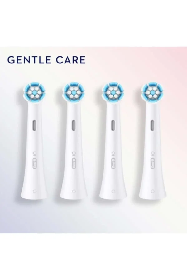 یَدِه‌ایی چهار تایی برای مسواک برقی iO Gentle Care White - 7625