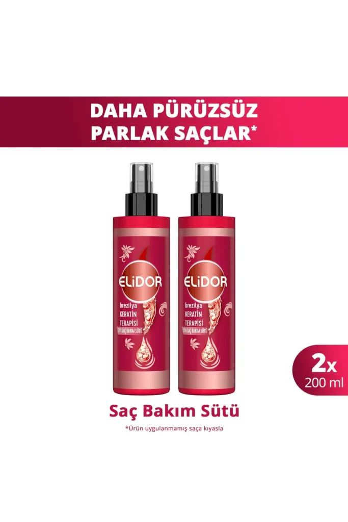 شیر مراقبت موی مایع terapia کلاژن برزیلی 200 میلی‌لیتر X2 - 7779