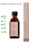 0 روغن آرگان خالص و طبیعی پرس سرد 100 میلی لیتر - تقویت کننده پوست و مو، ترمیم کننده، روشن کننده، نوسازی و درخشان کننده - 8071