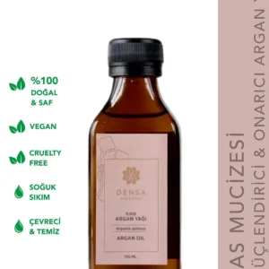 0 روغن آرگان خالص و طبیعی پرس سرد 100 میلی لیتر - تقویت کننده پوست و مو، ترمیم کننده، روشن کننده، نوسازی و درخشان کننده - 8071