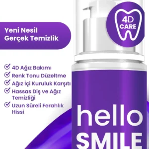 ژل سفیدکننده دندان هلو اسمایل ۴D حجم ۵۰ میلی لیتر - 8097