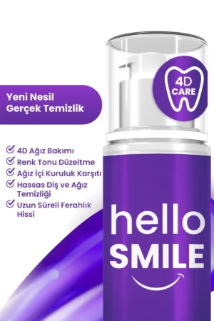 ژل سفیدکننده دندان هلو اسمایل ۴D حجم ۵۰ میلی لیتر - 8097