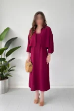 ست پیراهن و لباس گیلاس - 8139