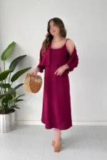 ست پیراهن و لباس گیلاس - 8139