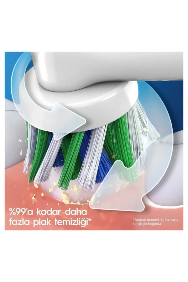مسواک شارژی D103 ویتالیتی پرو کراس اکشن - بنفش - 8109