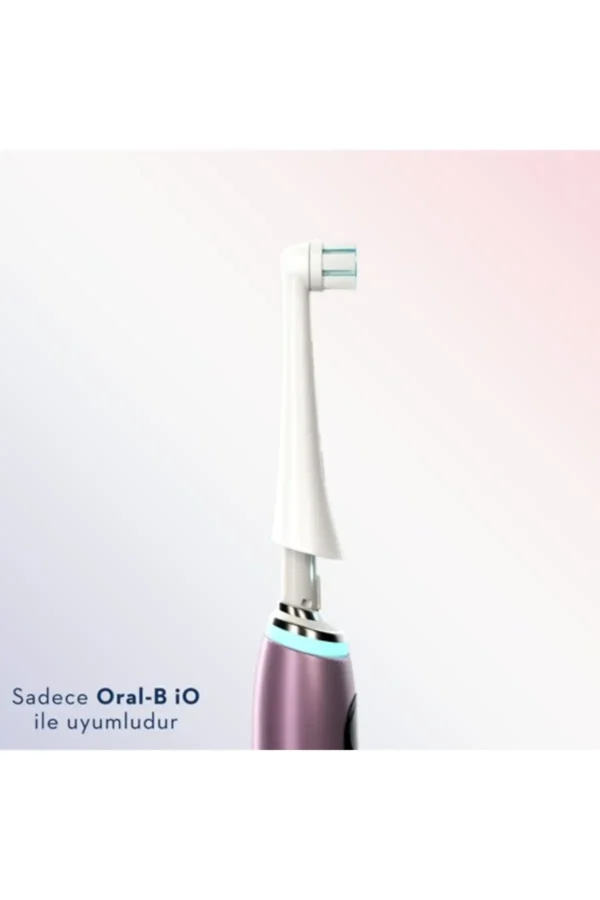 یَدِه‌ایی چهار تایی برای مسواک برقی iO Gentle Care White - 7625