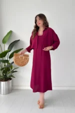 ست پیراهن و لباس گیلاس - 8139
