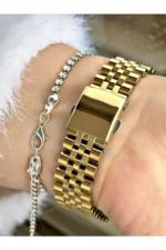 ساعت مچی زنانه فولاد طلایی فرروچی فنکشن - 7633