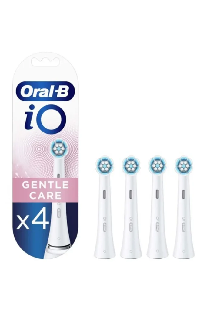 یَدِه‌ایی چهار تایی برای مسواک برقی iO Gentle Care White - 7625