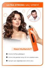 اسپری مو فوق‌العاده قوی ۴۰۰ میلی‌لیتر - نگه‌دارنده فوق‌العاده قوی - 8085