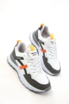 کفش ورزشی مردانه رنگ خاکستری-سفید-نارنجی 20630 - 8262