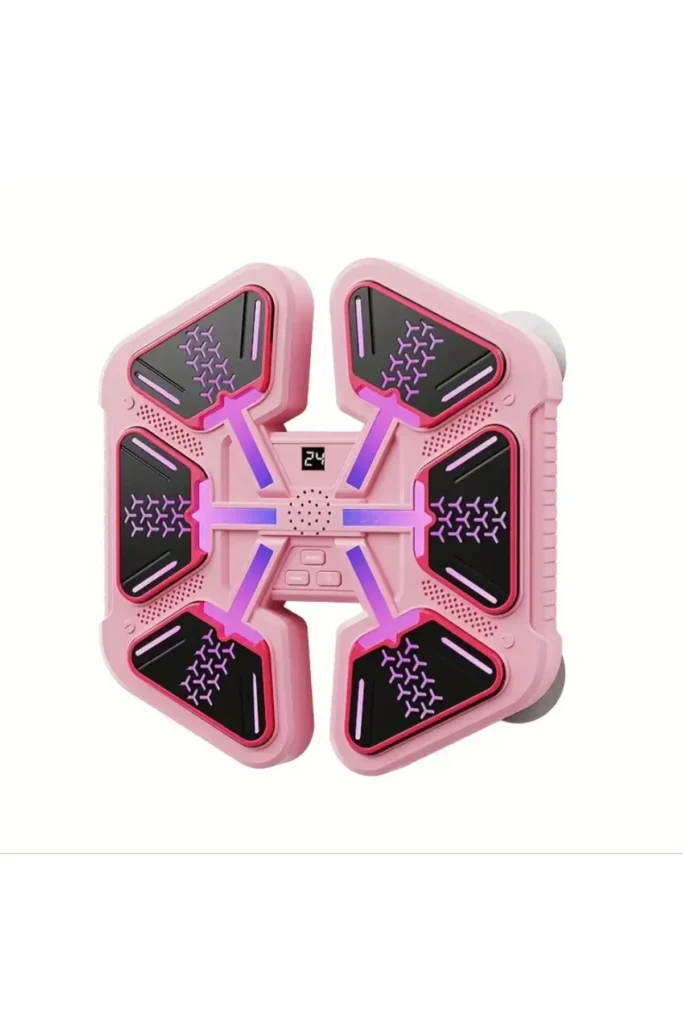 باکس تمرینی هوشمند با نور LED و هماهنگ با موسیقی شش ضلعی PEMBE - 8034