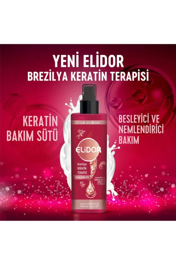 شیر مراقبت موی مایع terapia کلاژن برزیلی 200 میلی‌لیتر X2 - 7779