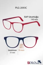 عینک آفتابی مردانه PLG-2093C3 با محافظت UV400 و فریم فلزی، رنگ بدنه آبی - 8453