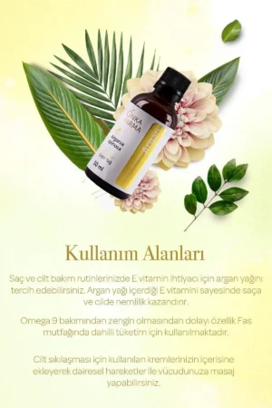 روغن آرگان خالص ۱۰۰% اونکا فارما - ۵۰ میلی لیتر - 8913