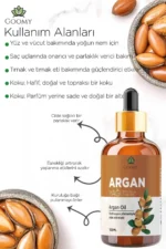 روغن آرگان فشرده شده سرد 100 میلی لیتر 100% خالص و طبیعی روغن آرگانیا اسپینوزا - 8955