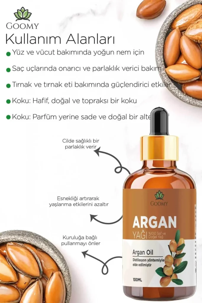 روغن آرگان فشرده شده سرد 100 میلی لیتر 100% خالص و طبیعی روغن آرگانیا اسپینوزا - 8955
