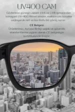 عینک آفتابی هگزاپرمیوم قرمز نقره‌ای سیاه یونی سکس - 8455