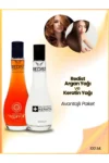 روغن آرگان 100 میلی‌لیتر + روغن مراقبت از مو با کراتین 100 میلی‌لیتر - 8989