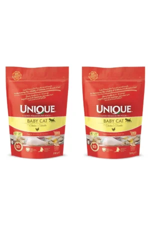 مخلوط خوراک بچه گربه دو عددی با طعم مرغ (500 گرم × 2) - 8617