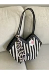 کیف زنانه با جزئیات فیلار و حصیری، فصل جدید - 9266