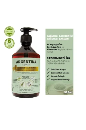 ست مراقبت از مو با کراتین و روغن آرگان آرژانتینی سه عددی - 8946