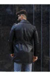 کت بلند چرم مردانه - 9467