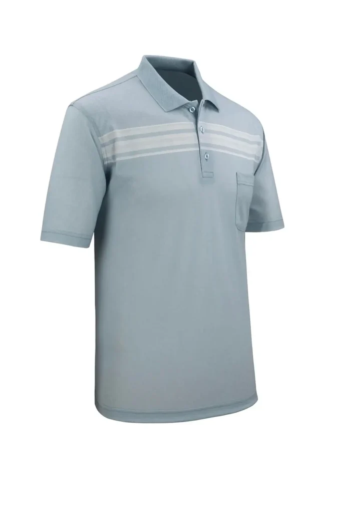تیشرت مردانه یقه polo با دکمه و جیب - قالب کلاسیک - 8815
