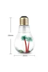 عطر اتاقی لامپ رنگی، مرطوب‌کننده هوا با نور LED، دستگاه بخار ساز اتاق، ابزار مرطوب‌کننده اتاق - 8421