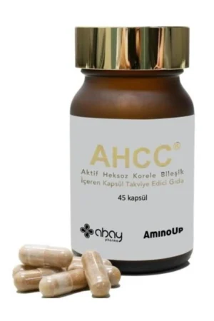 کپسول حاوی قارچ شیتاکه AHCC تعداد ۴۵ عدد - 9401