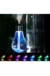 عطر اتاقی لامپ رنگی، مرطوب‌کننده هوا با نور LED، دستگاه بخار ساز اتاق، ابزار مرطوب‌کننده اتاق - 8421