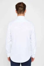 پک 2 عددی تیشرت مردانه مشکی و سفید با طراحی اسلیم فیت، پارچه آسان اتوکشیده، جذب عرق و تنفس‌پذیر، مناسب برای چهار فصل. - 8846